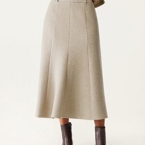 OGL Umbrella Hem Midi Skirt - Heather Morganite New w/tags